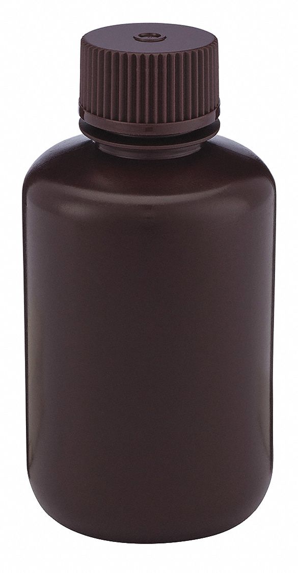 Bottle, 99 mm H, Amber, 51 mm Dia, PK12