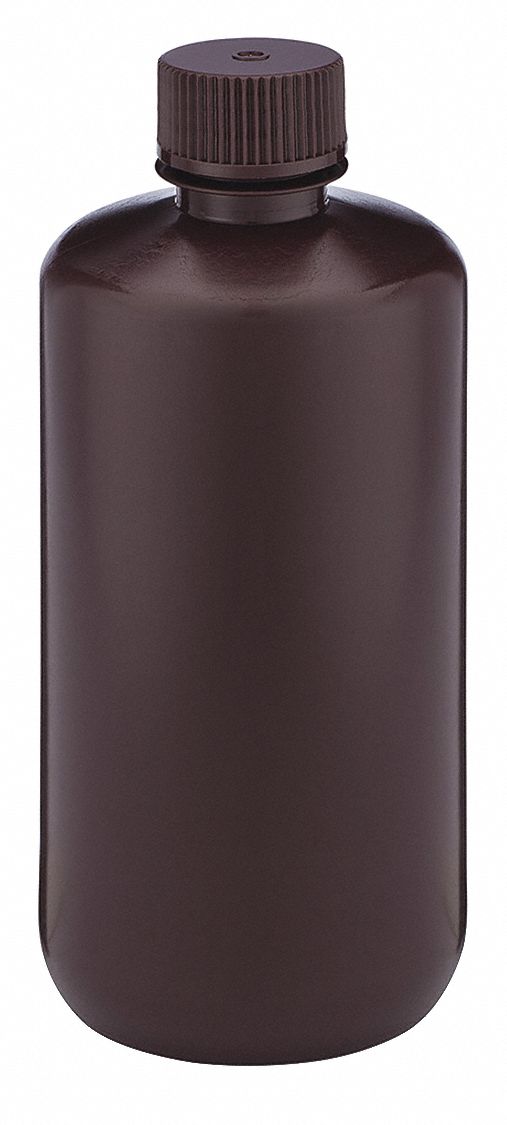 Bottle, 170 mm H, Amber, 73 mm Dia, PK12