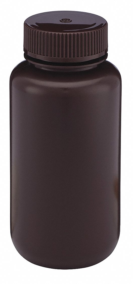 Bottle, 133 mm H, Amber, 61 mm Dia, PK12