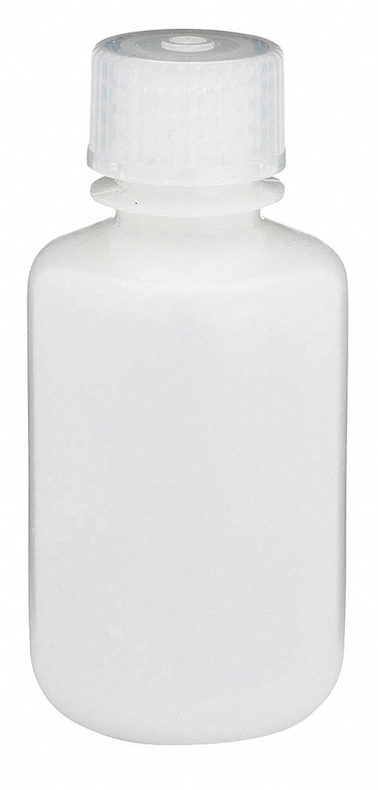 Bottle, 85 mm H, Natural, 41 mm Dia, PK12