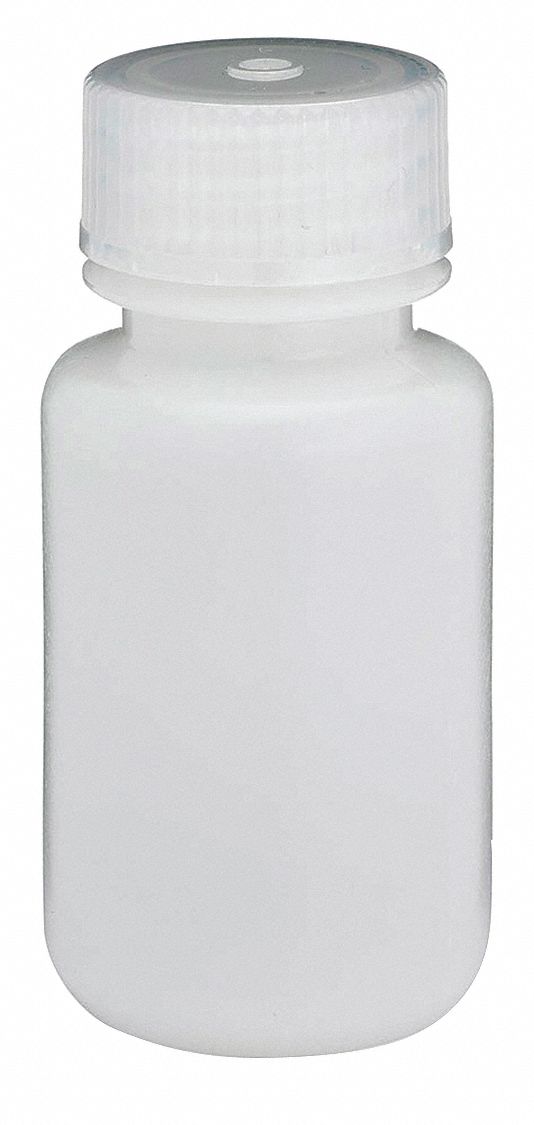 Bottle, 85 mm H, Natural, 39 mm Dia, PK12