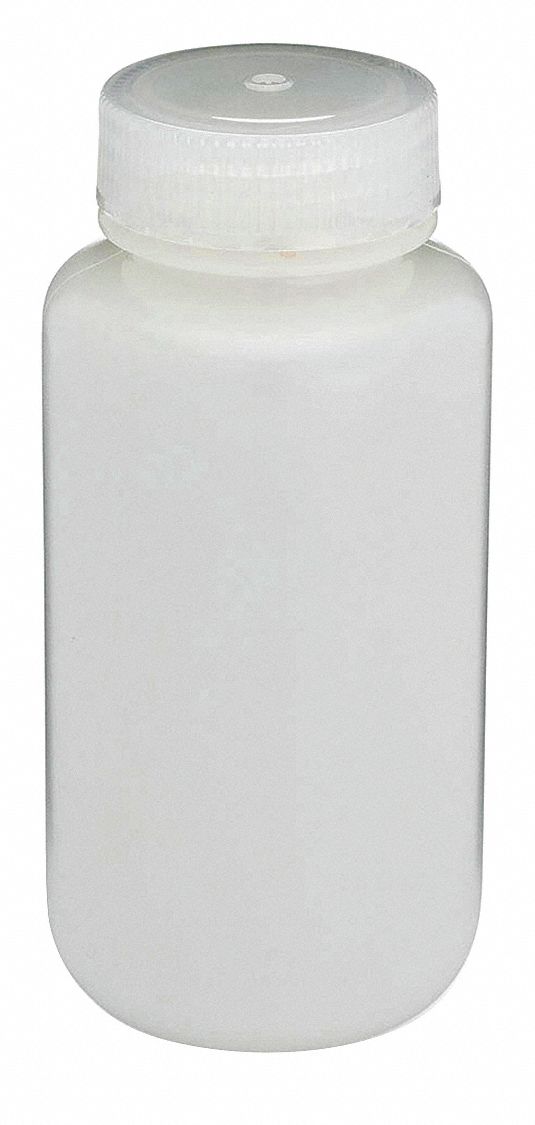 Bottle, 133 mm H, Natural, 61 mm Dia, PK12
