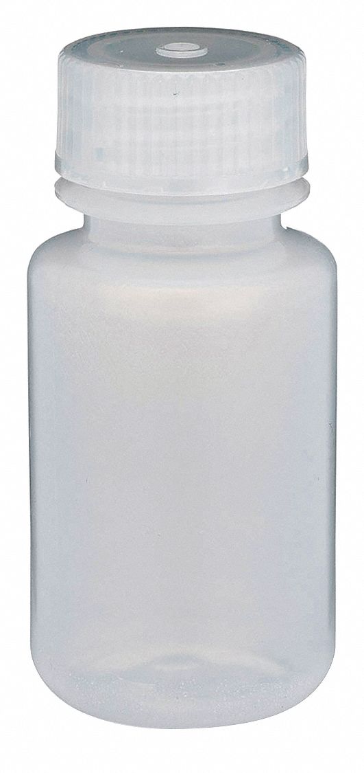 Bottle, 85 mm H, Natural, 39 mm Dia, PK12