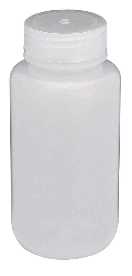 Bottle, 133 mm H, Natural, 61 mm Dia, PK12