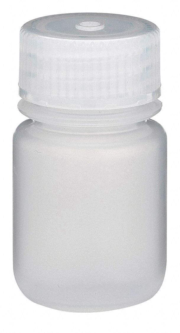 Bottle, 63 mm H, Natural, 36 mm Dia, PK12