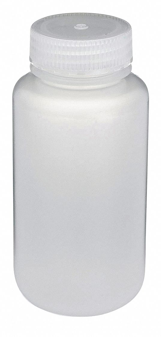 Bottle, 133 mm H, Natural, 61 mm Dia, PK12