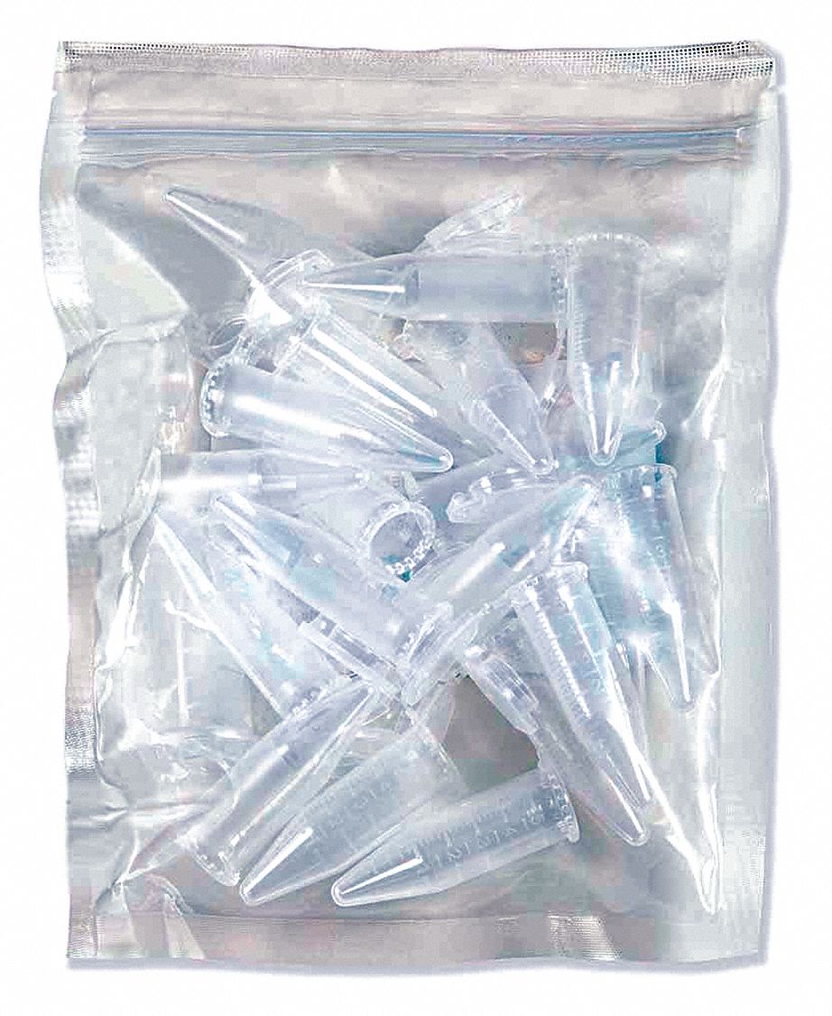 Centrifuge Tube: Polypropylene, 0.17 oz Capacity - oz, 5 mL Capacity - mL, Includes Closure, Natural