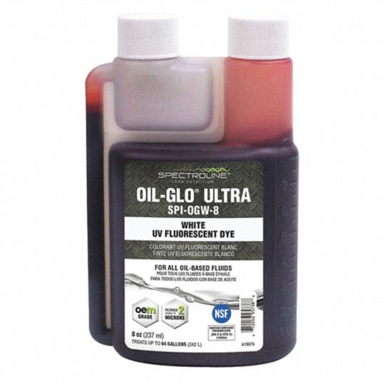 SPECTROLINE Fluorescent Leak Detection Dye, White 55NH97SPIOGW8