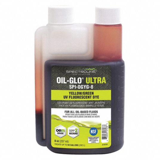 SPECTROLINE Fluorescent Leak Detection Dye 55NJ06SPIOGYG8 Grainger