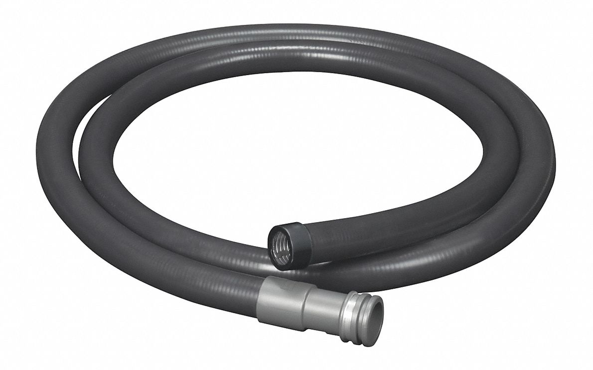 MILWAUKEE Guide Hose, 12 ft. Size, Steel 55NJ5847532872 Grainger