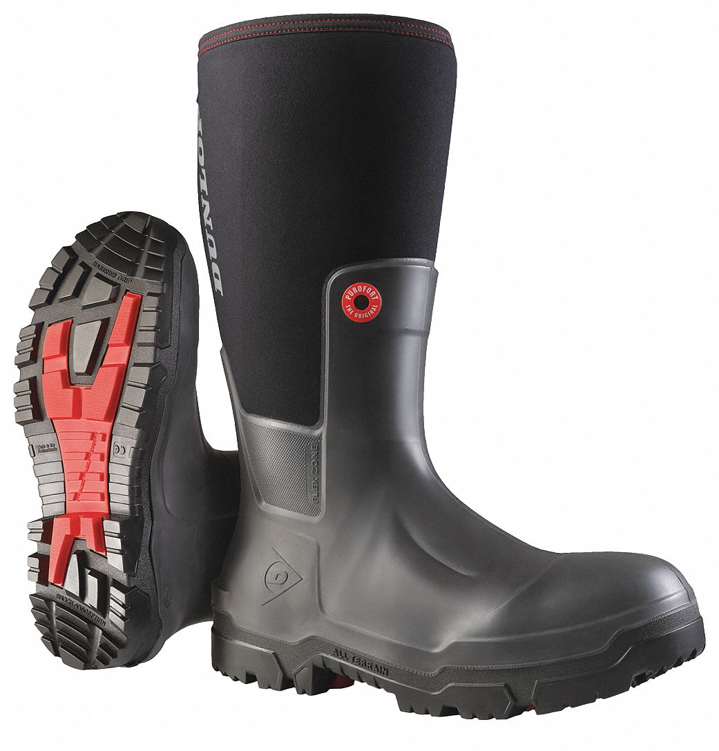 Dunlop OD60A93.12 Dunlop Rubber Boot ColdInsulated/Defined Heel/Non