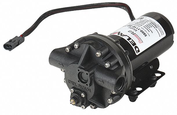 DIAPHRAGM PUMP,POLYP,5CMB,5GPM,60PSI