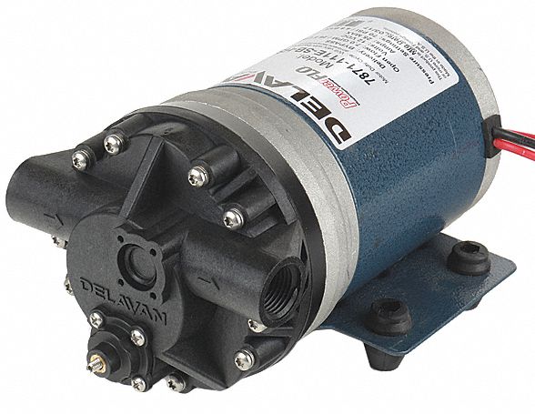 DIAPHRAGM PUMP,POLYP,5CMB,7GPM,60PSI