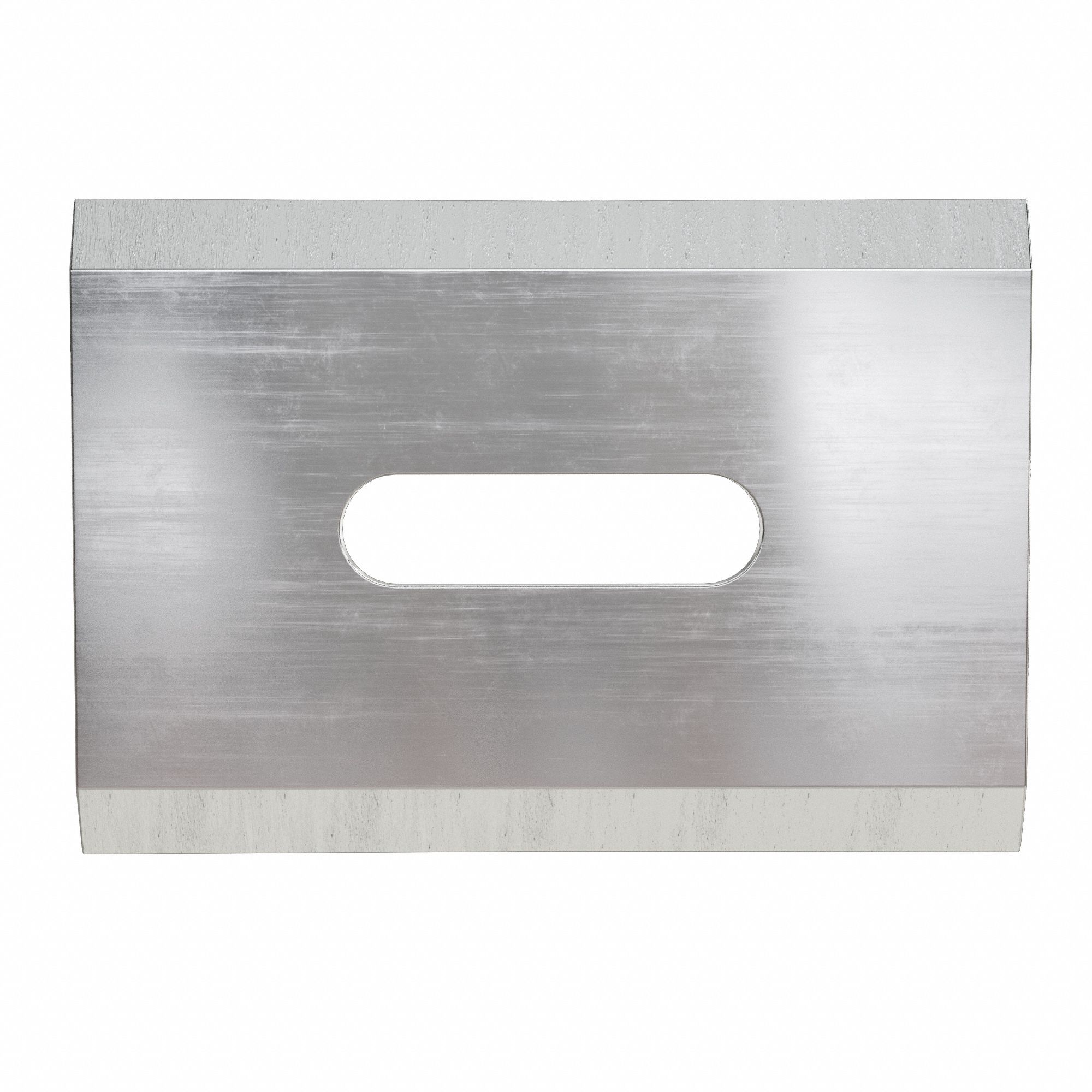 Utility Blade: 1 in Blade Lg, 3/4 in Blade Wd, 0.005 in Blade Thick, 55NN60, Steel, 100 PK