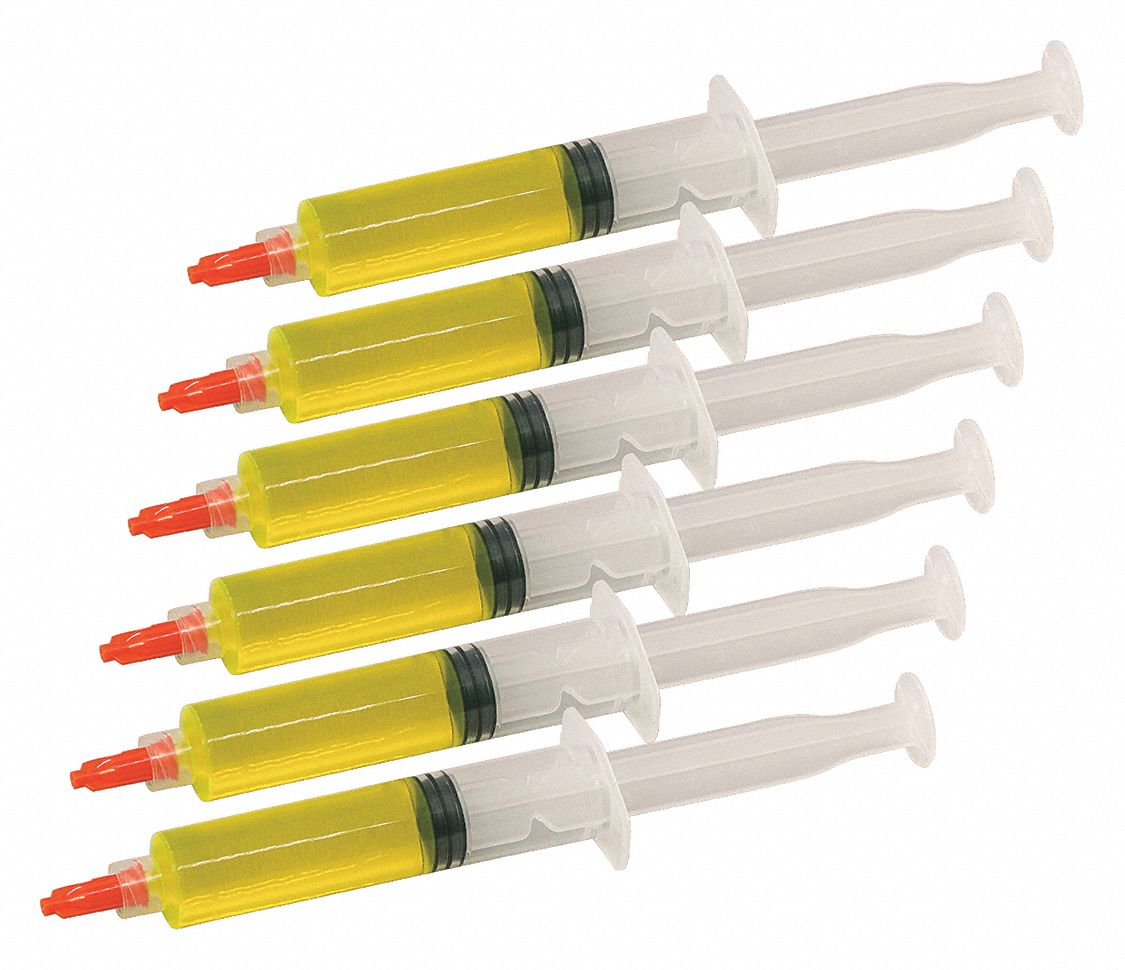 UV Leak Detection Kit: UV Leak Detection Kit, 6 Pieces, (6) Disposable Syringes