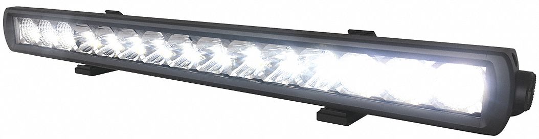 Vehicle Work Light: Rectangular, Flood/Spot, LED, Bolt, Blunt Cut Wires, Universal, Black