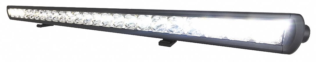 Vehicle Work Light: Rectangular, Flood/Spot, LED, Bolt, Blunt Cut Wires, Universal, Black