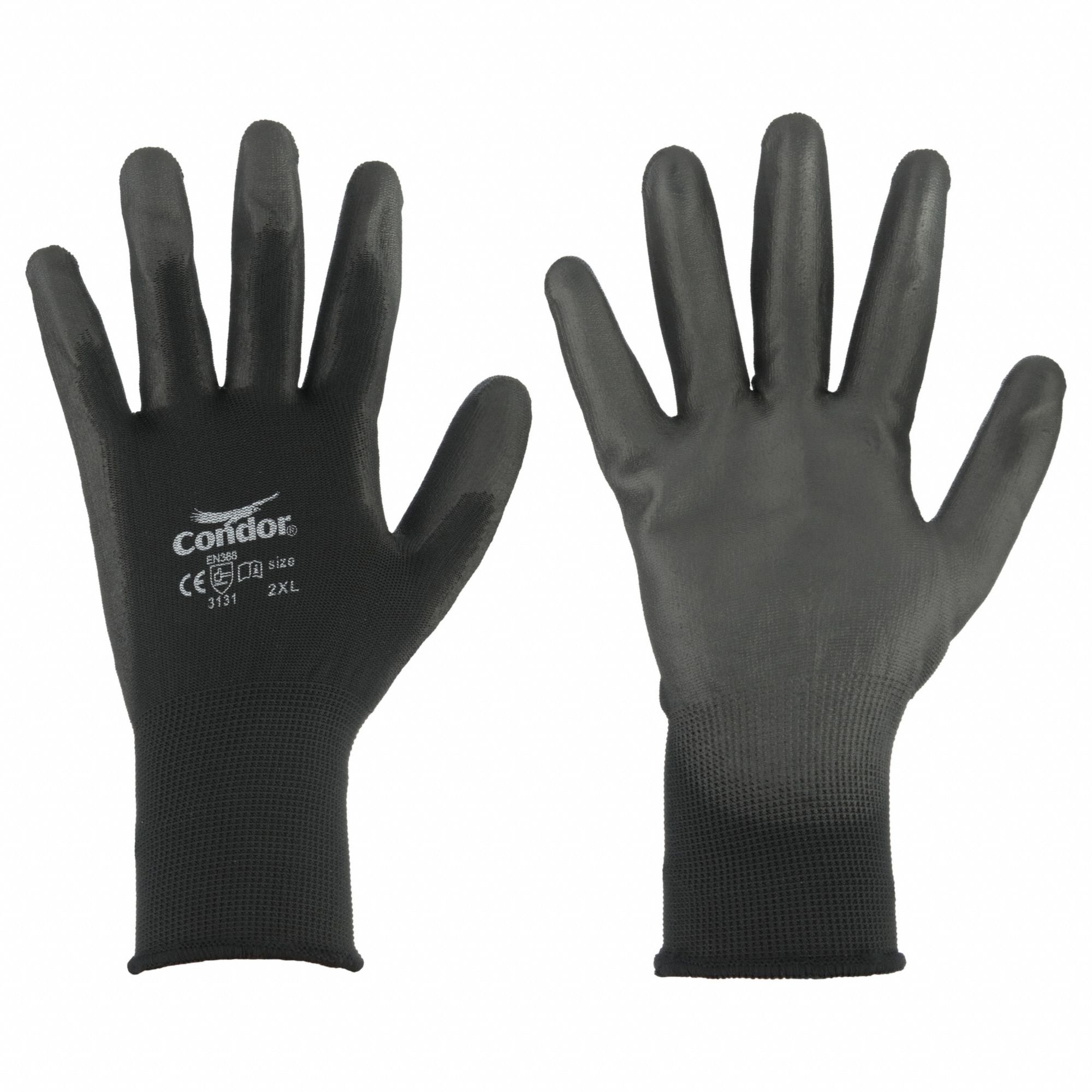 VF, Coated Gloves, 2XL, 19L487, PR
