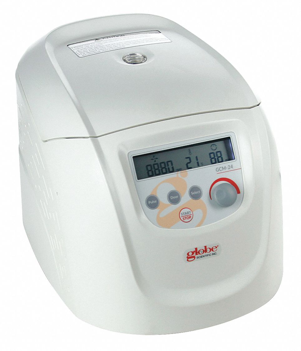 Centrifuge with Rotor: GCM-24, Micro, 24 x 1.5 to 2 mL, Programmable, Variable