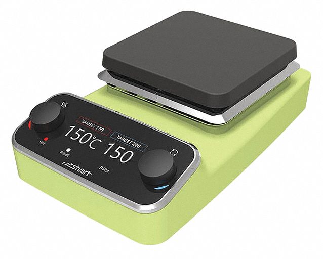 Square, 6 in Plate Lg, Hot Plate 55NU800480671 Grainger