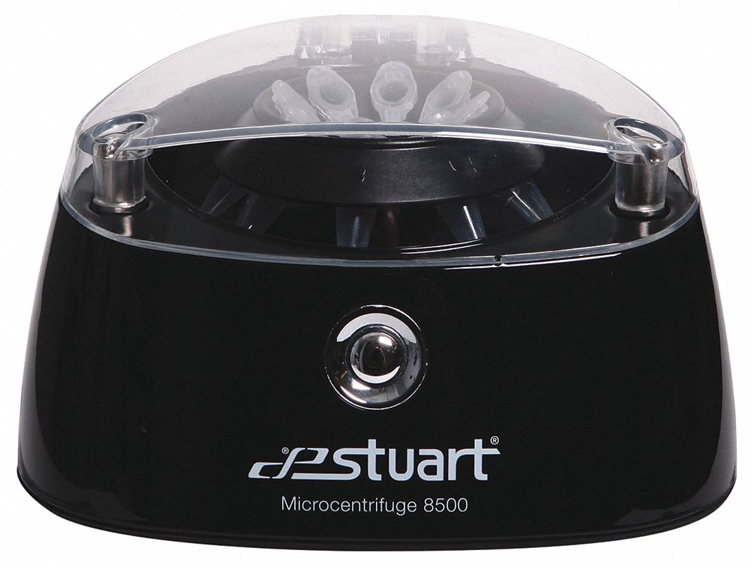 Microcentrifuge, 4.3" W x 7.8" H, Black