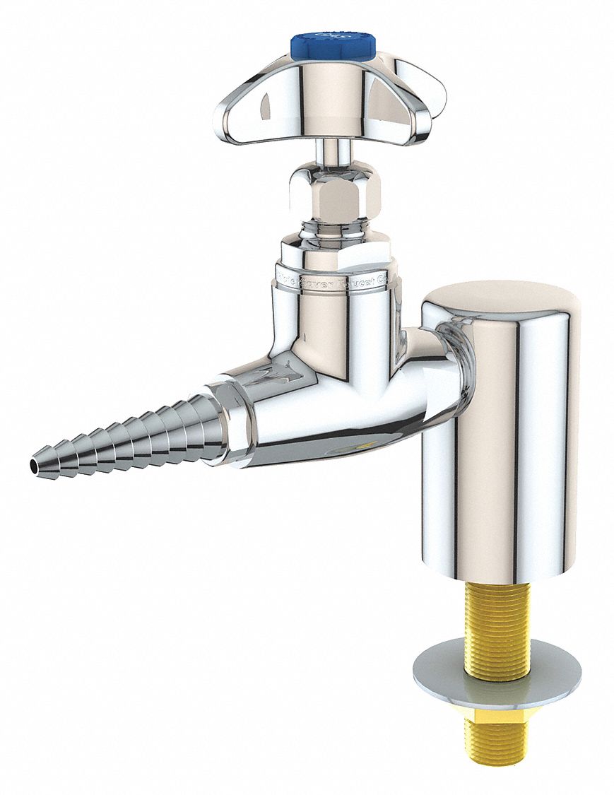 INSTOCK, 3/8 in NPT, Single Turret, Needle Valve 55NZ73GRL2880