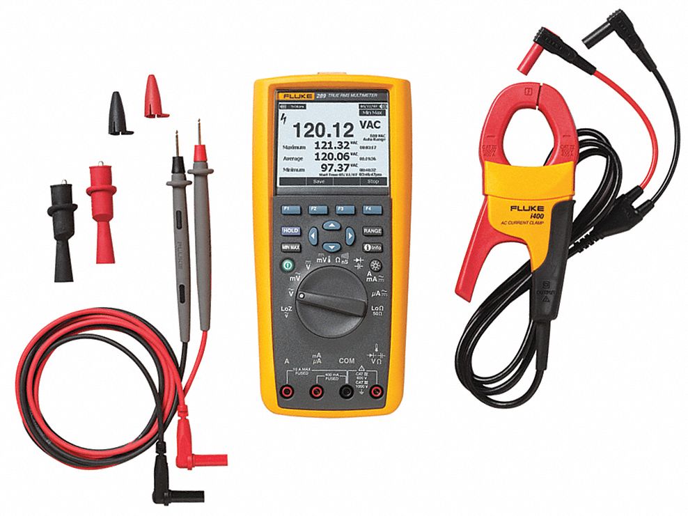 DIGITAL MULTIMETER,1,000V,2.4 IN D,LCD