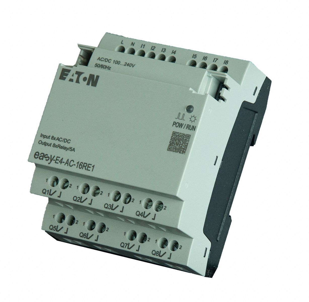 EATON, Modbus TCP/IP, (8) Relay Out, Input/Output Module - 55PK25|EASY ...