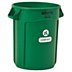 Round Plastic Compost Cans