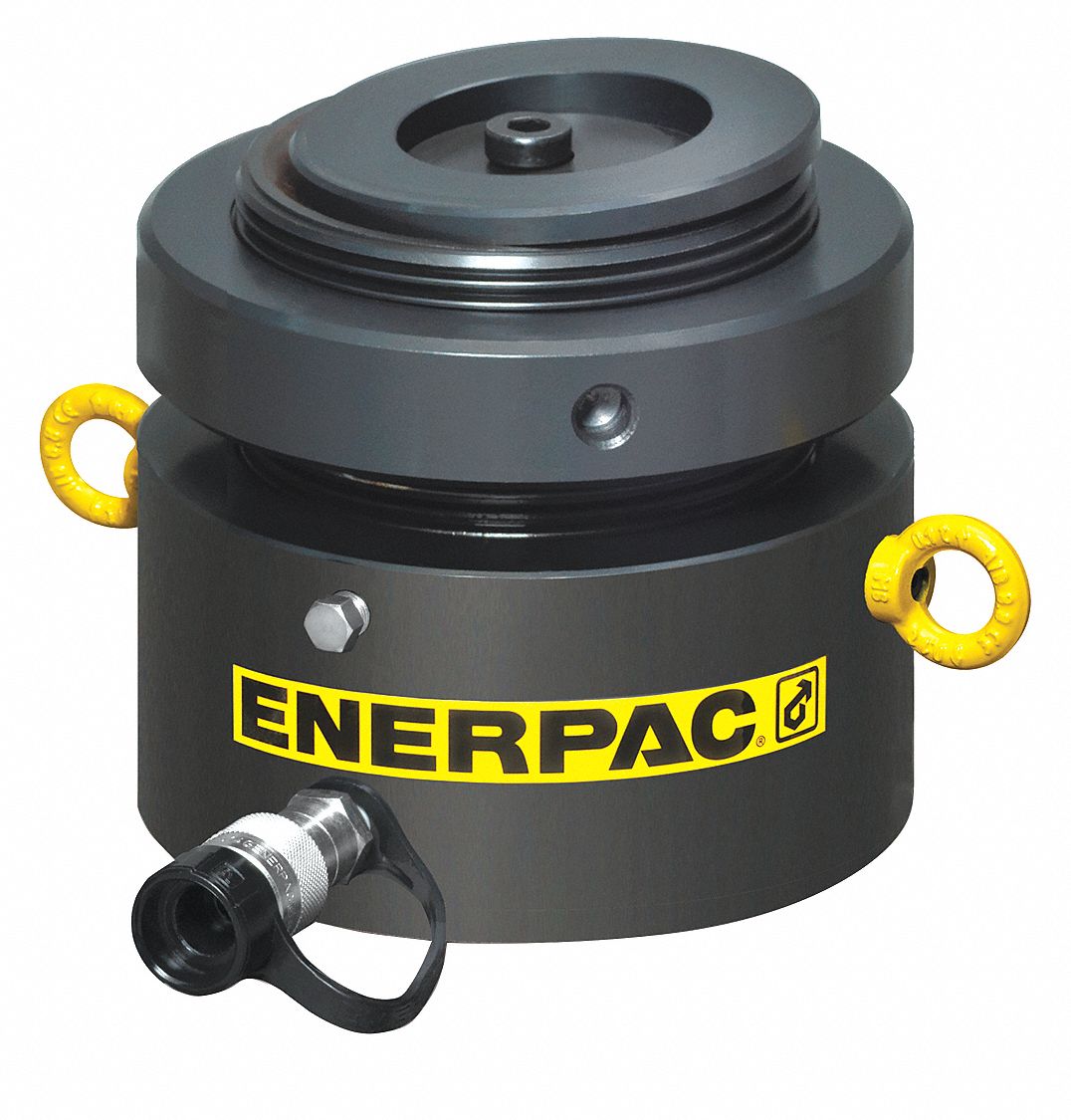 ENERPAC Hydraulic Ram, Low Profile, Body Material Steel, 200 ton