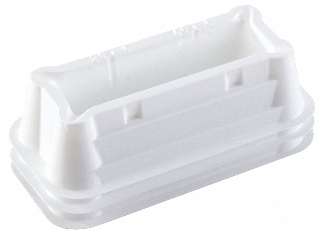 Reagent Reservoir: Non-Sterile, 50 mL Capacity, Polystyrene, 1 3/8 in Overall Ht