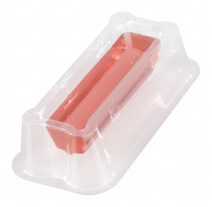Reagent Reservoir: Non-Sterile, 50 mL Capacity, PVC, 1 3/8 in Overall Ht, 4 1/2 in Overall Lg
