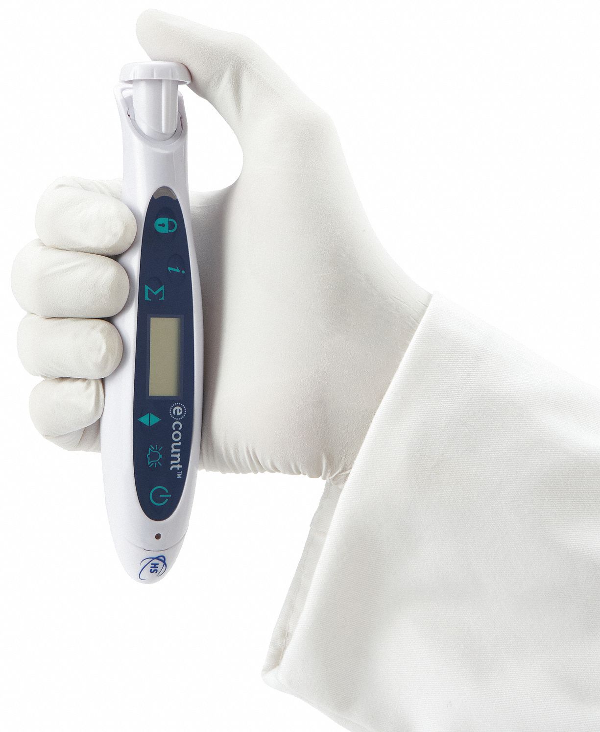 Colony Counter: Digital, 7 3/8 in Overall Lg, 1 1/4 in Overall Wd, 3V DC