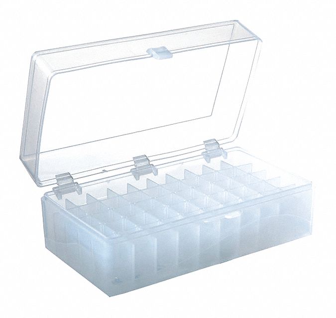 HEATHROW SCIENTIFIC, Autoclavable, Tubes/Vials, Rectangular Storage Box