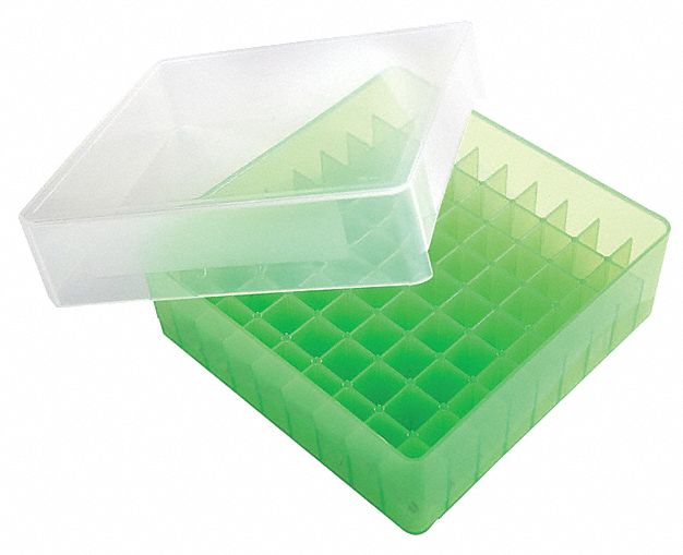 HEATHROW SCIENTIFIC, Autoclavable, Tubes/Vials, Rectangular Storage Box