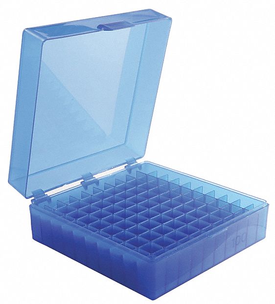 Rectangular Storage Box: 6 in Overall Wd, 2 1/4 in Overall Ht, 5 5/8 in Overall Lg, Polypropylene