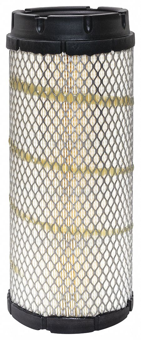 Automotive Air Filter: Round-Oval, Engine, Round, Radial Seal, 12 1/2 in Overall Ht
