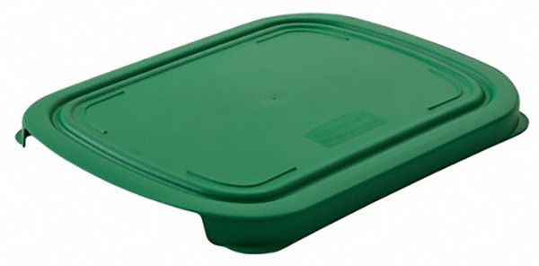 RUBBERMAID COMMERCIAL PRODUCTS, For 2055573, Green, Compost Bin Lid ...