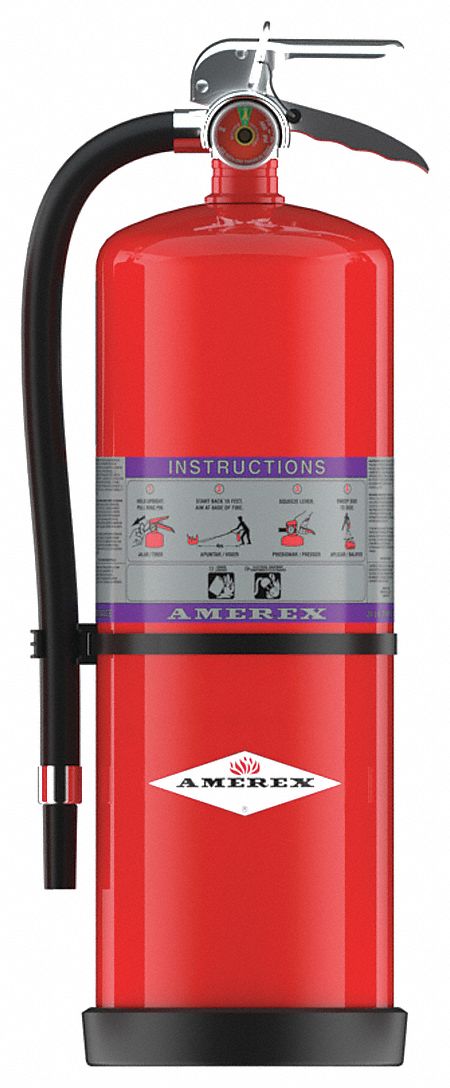 Fire Extinguisher: 20 lb Extinguisher Capacity, 120B:C, Potassium Bicarbonate, 717