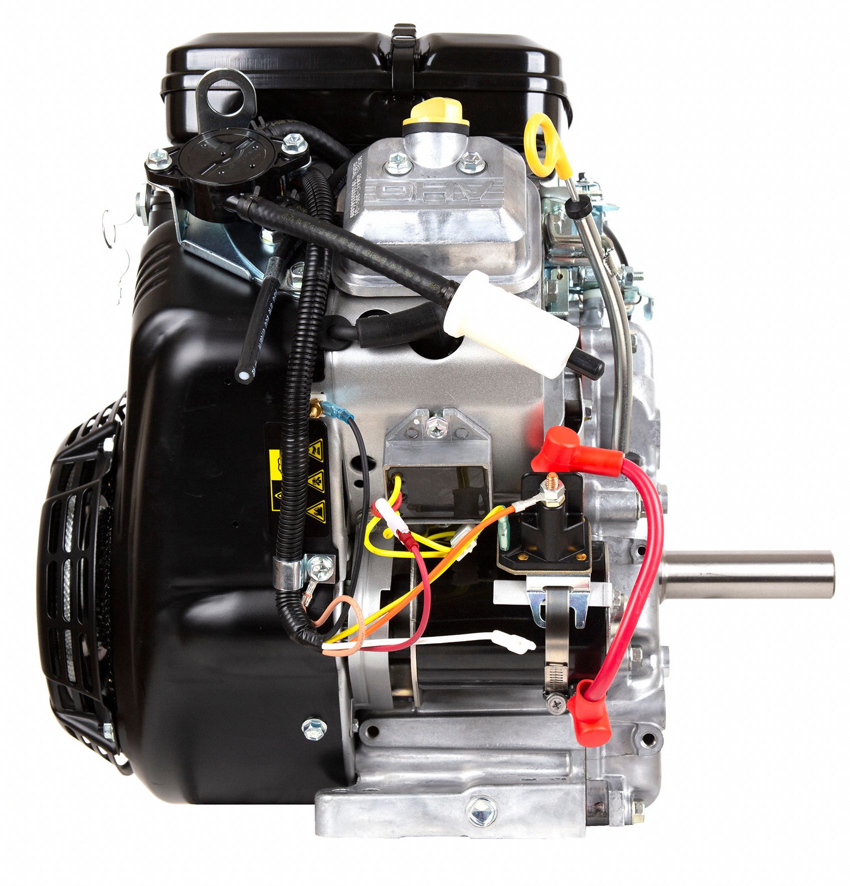 BRIGGS & STRATTON Gasoline Engine: 4 Cycle, 18 hp HP, Horizontal, 1-1/8 in,  4 in Shaft Lg (In.) - 55PW80|356447-0051-G1 - Grainger