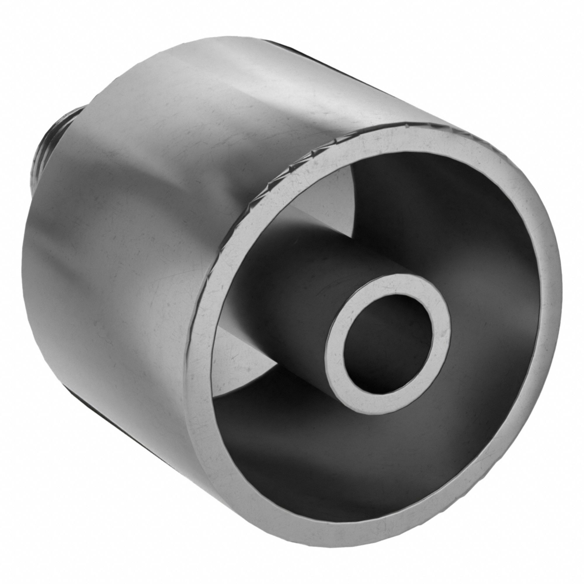 Hydraulic Crimp Fitting: Carbon Steel, Straight, -12 For Hose Dash Size, Male x Male