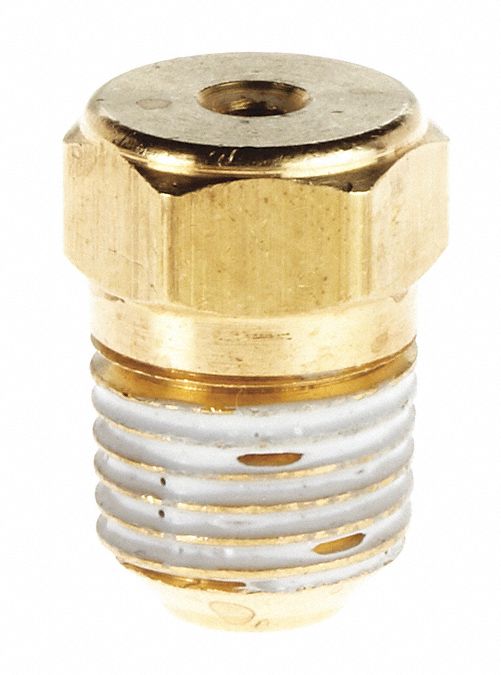 Cold Start Valve: Brass, 1/4 in NPT, 1/4 in (M)NPT, 500 psi Max. Pressure
