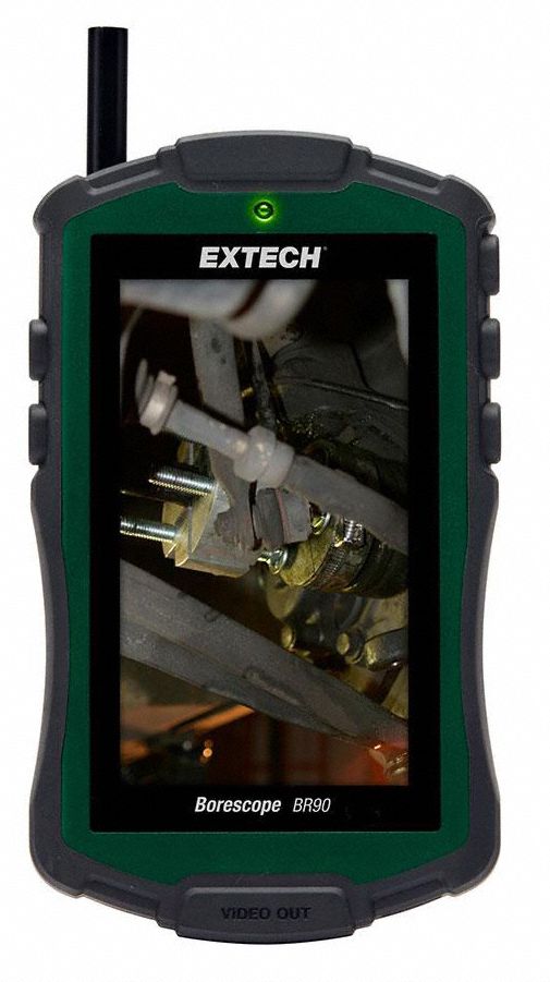 EXTECH Inspection Camera: 640 x 480 Px Res., 1.2 in to 2.4 in ...