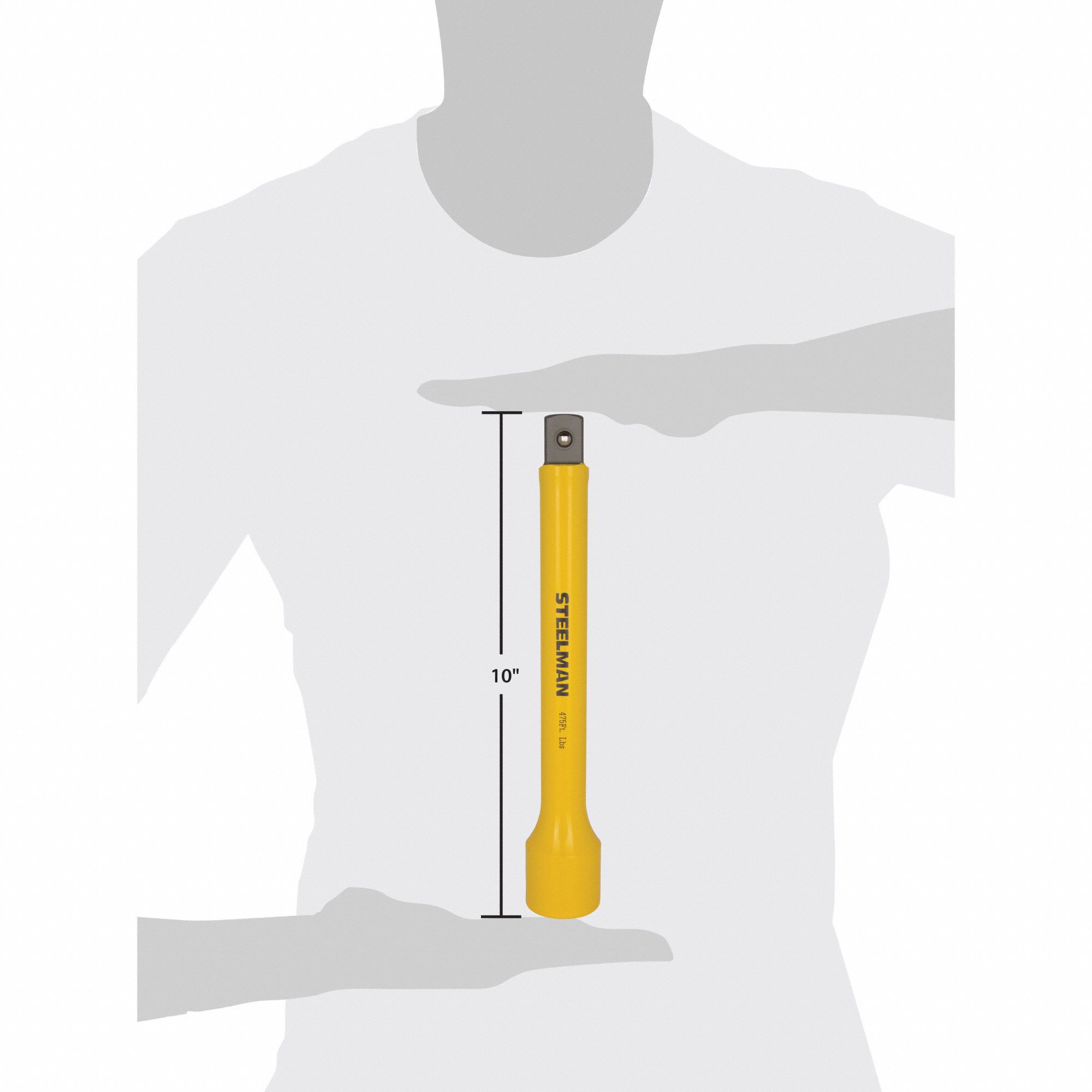 STEELMAN Torque Socket Impact Wrenches, Alloy Steel, Torque Limiting