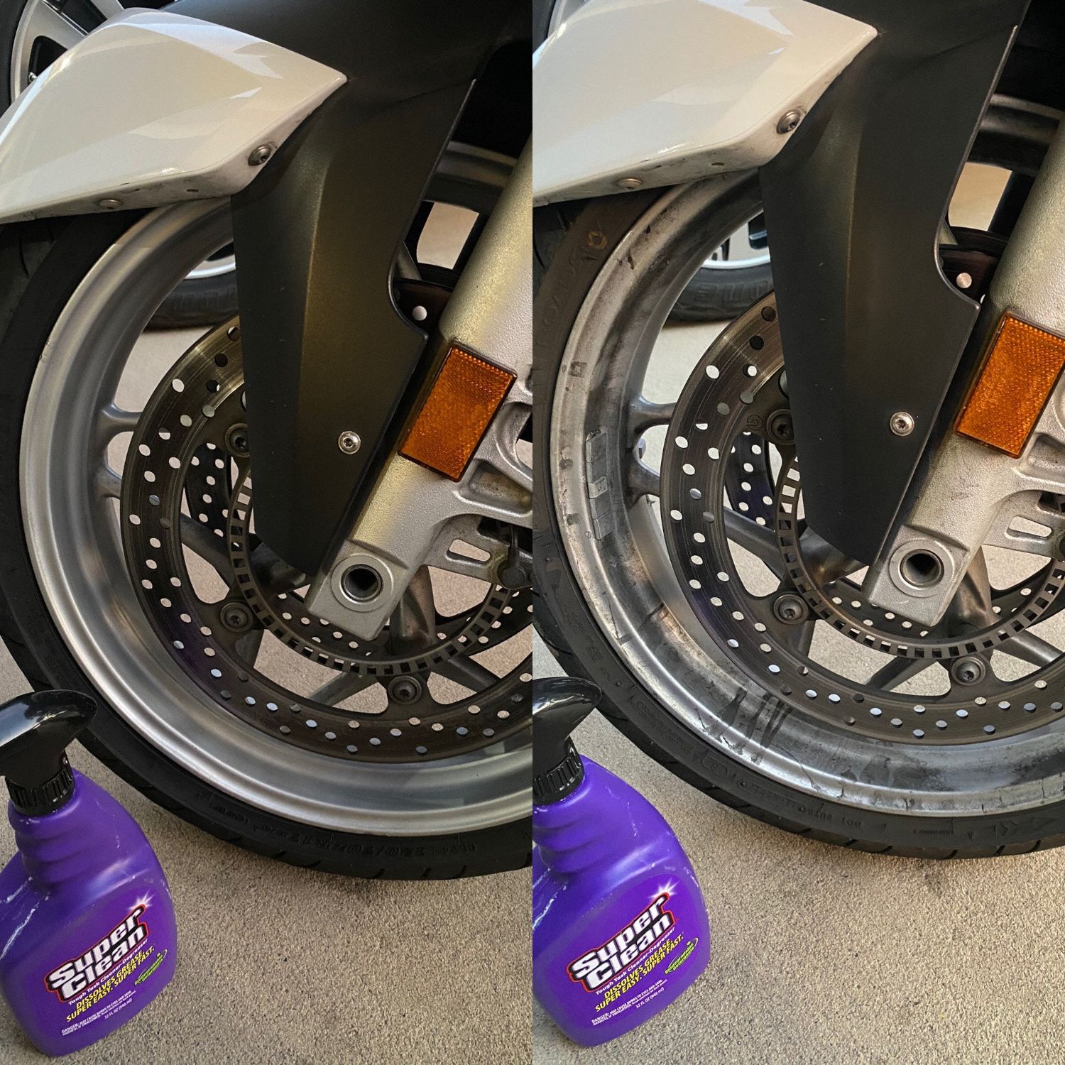 SUPERCLEAN Wheel and Tire Cleaner: Liquid, 32 fl oz Container Size ...