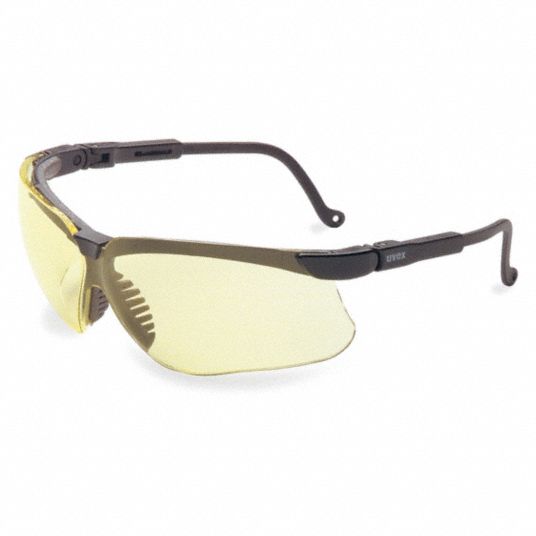 Honeywell Uvex Wraparound Frame Half Frame Safety Glasses 55ta36s3202hs Grainger 6349