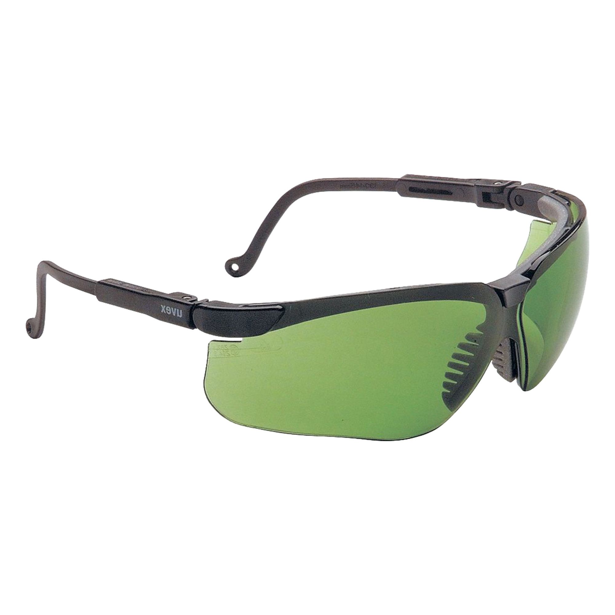 Safety Glasses,  Green,  Black