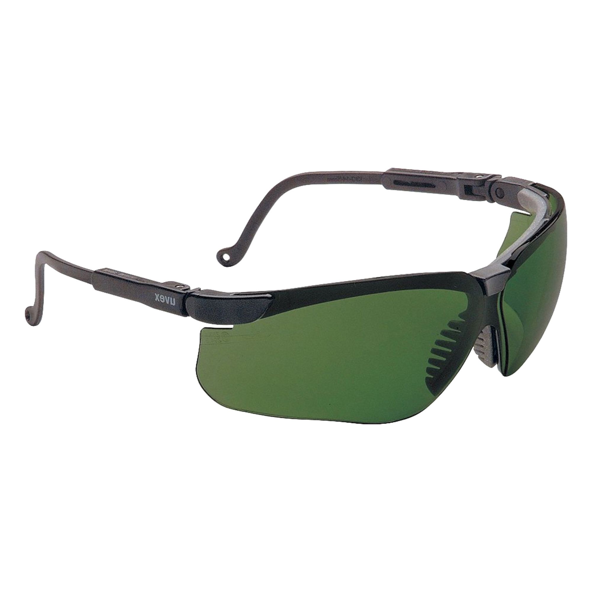 Safety Glasses,  Green,  Black