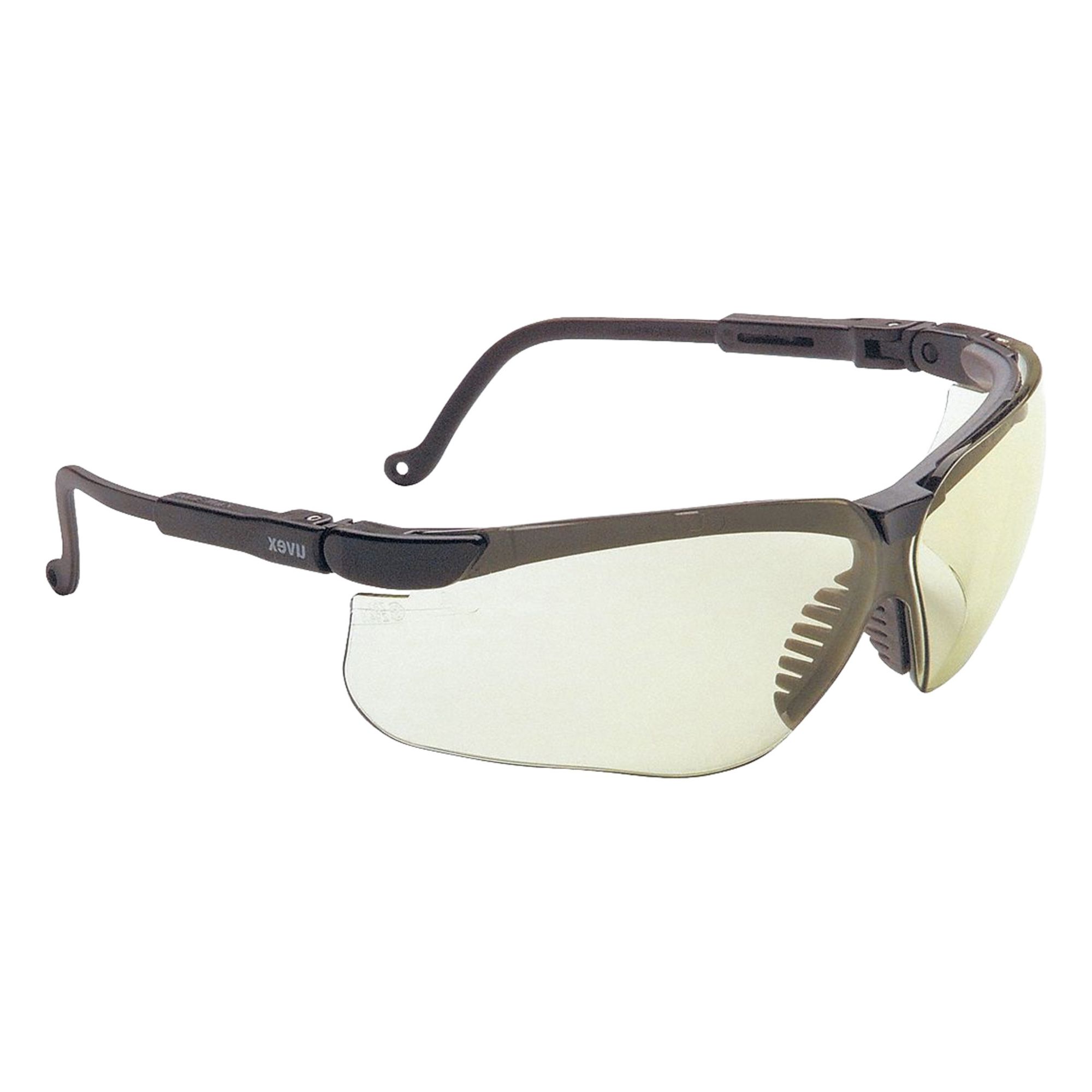 Safety Glasses: SCT-Low IR Lens, Half-Frame, Black Frame, Uvex Genesis Series