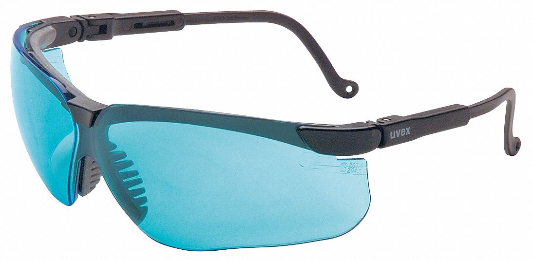 LUNETTES DE SÉCURITÉ, DEMI-MONTURE, ENVELOPPANTES, PC, HYDROSHIELD, NR/SCT-BL CSA, UV, M